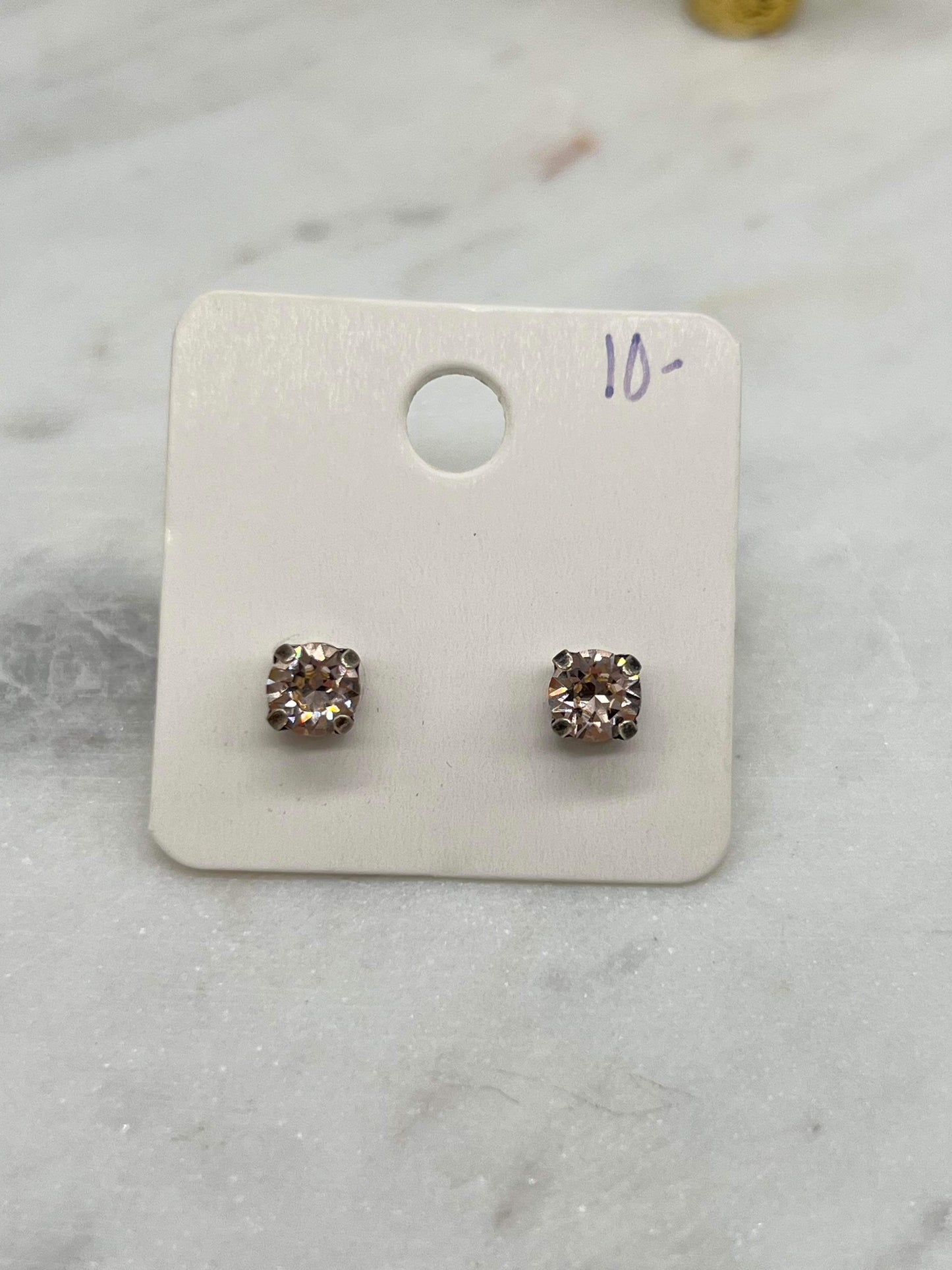 Simple Silk Stud Earrings