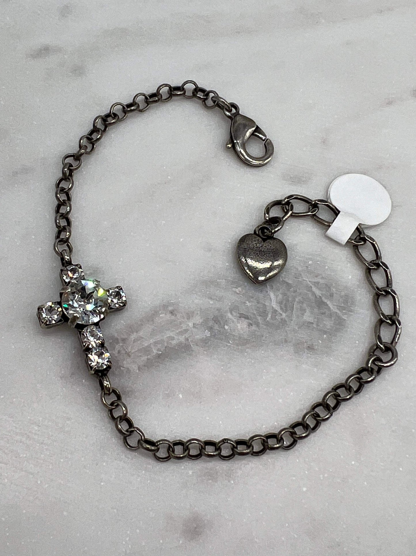 Crystal Cross bracelet