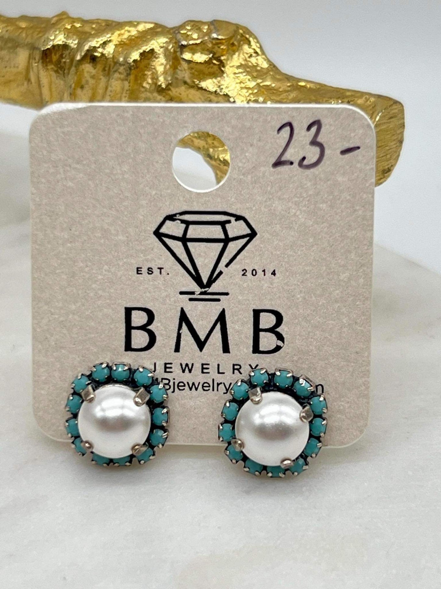 Pearl Stud Earrings
