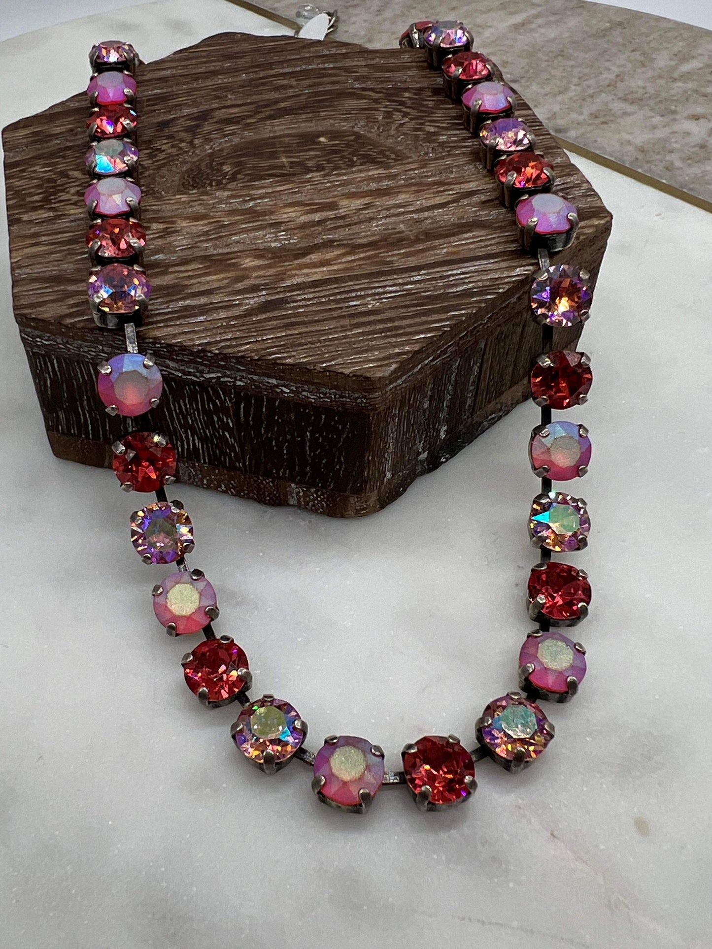 Coral and Pink Necklace