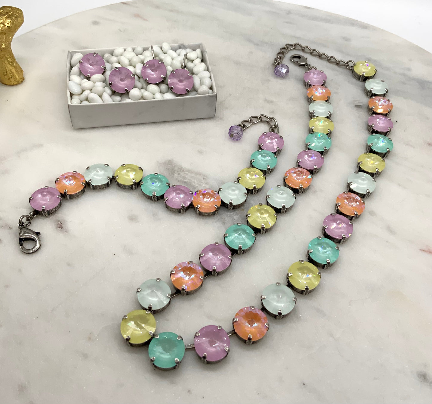 DANCE FUNDRAISER - 12mm Pastel Full Necklace and Matching pieces