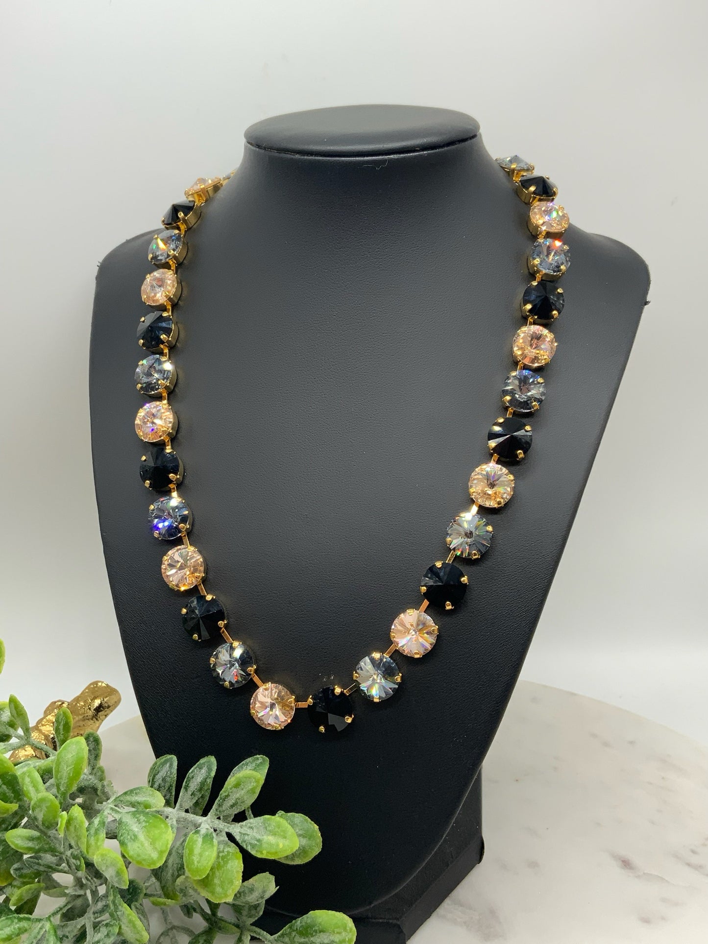 12mm Stunning Full Necklace and Matching pieces