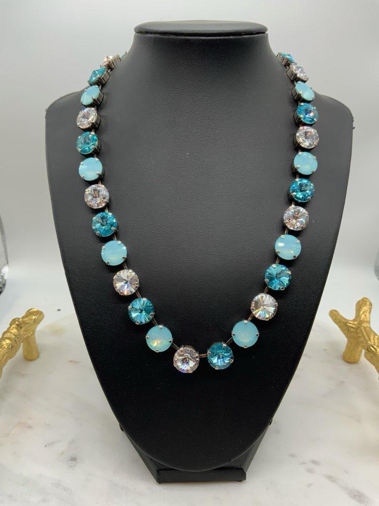12mm Ocean Water Full Necklace and Matching pieces