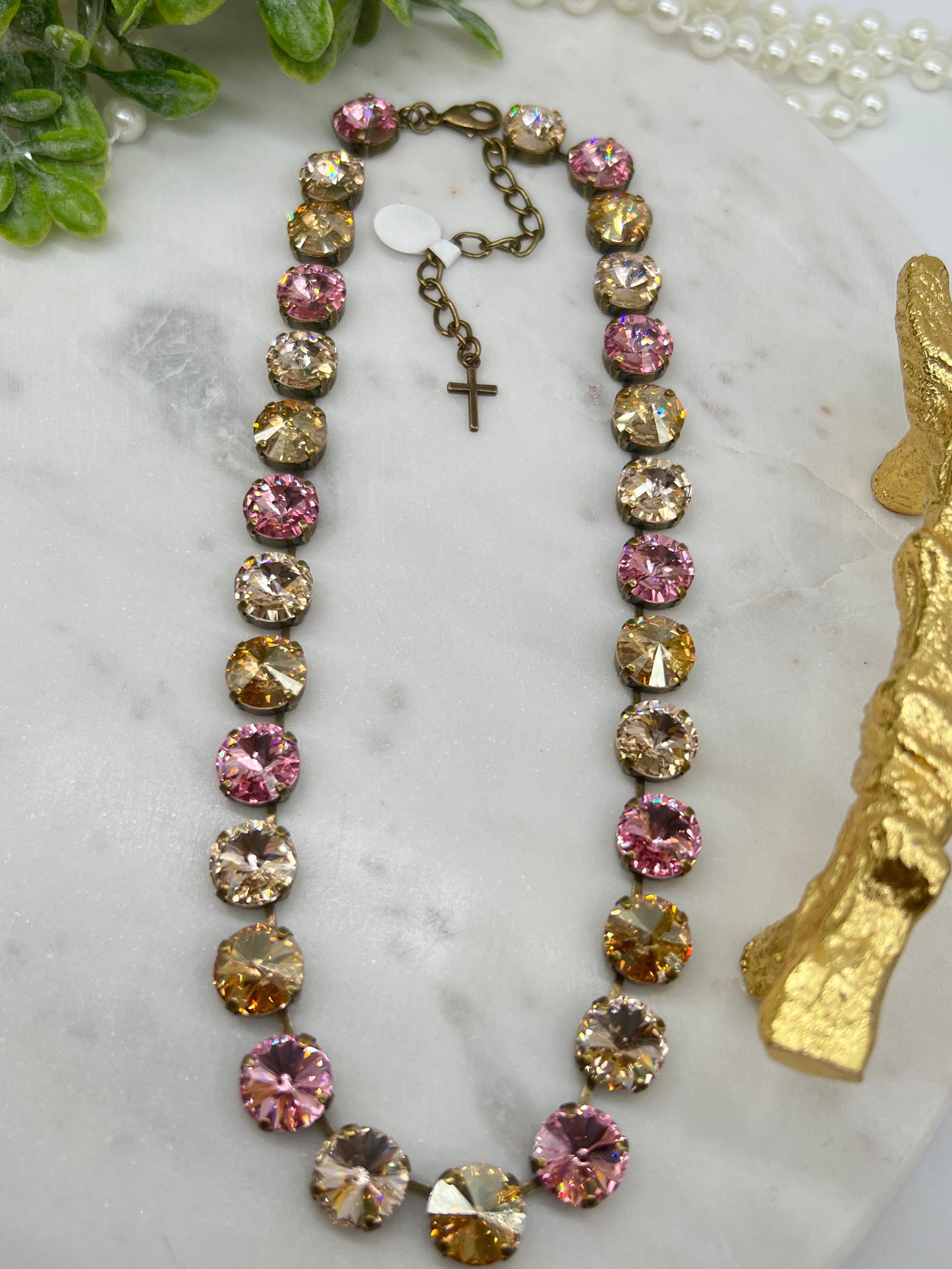 Shazam & Tan Necklace