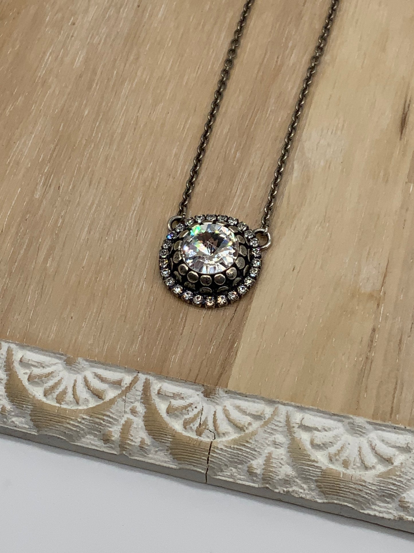 Crystal Halo Necklace