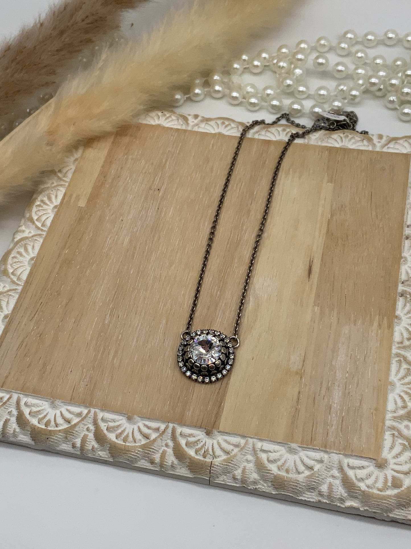 Crystal Halo Necklace