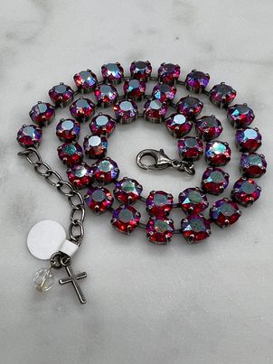 Red Shimmer Necklace