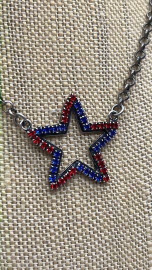 USA Star Necklace 🇺🇸