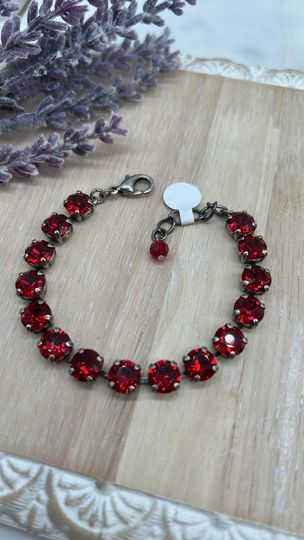 Red 8 mm Bracelet