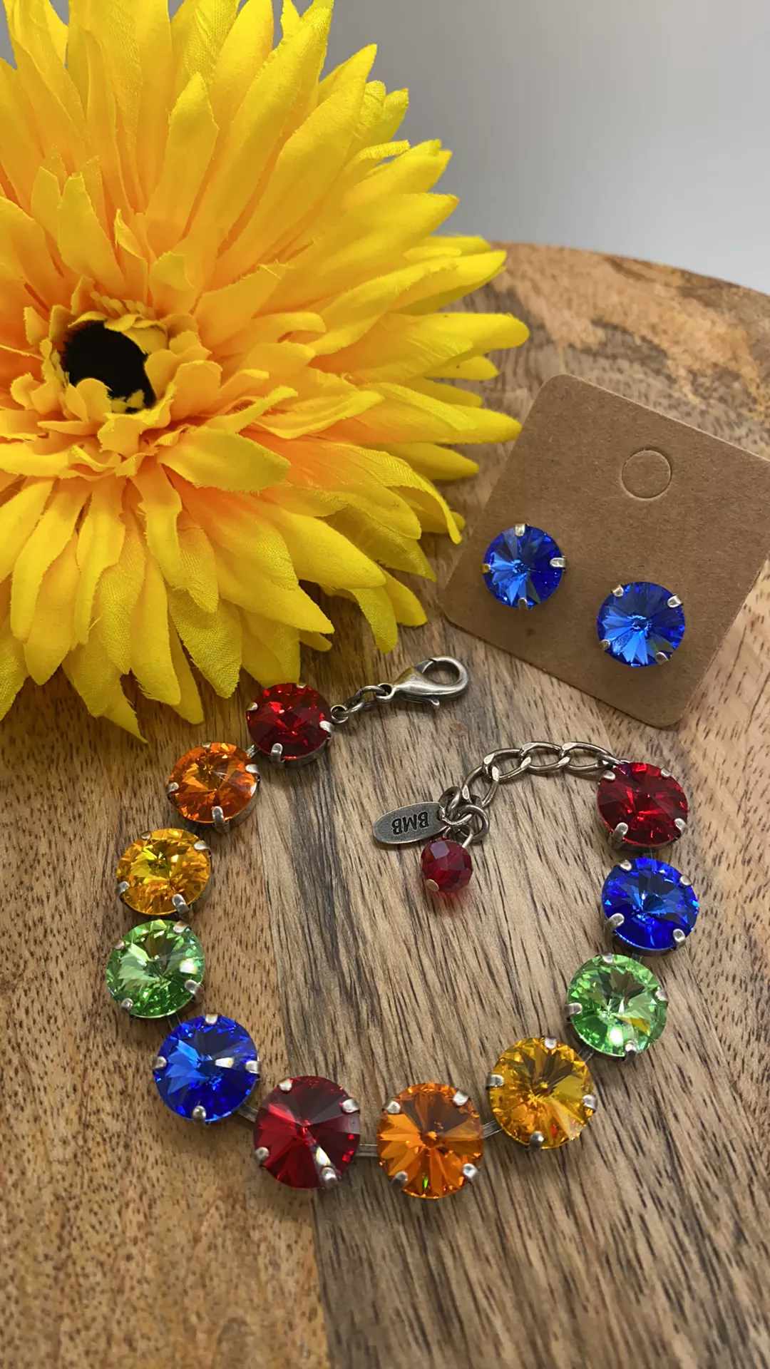 Rainbow 12mm Bracelet