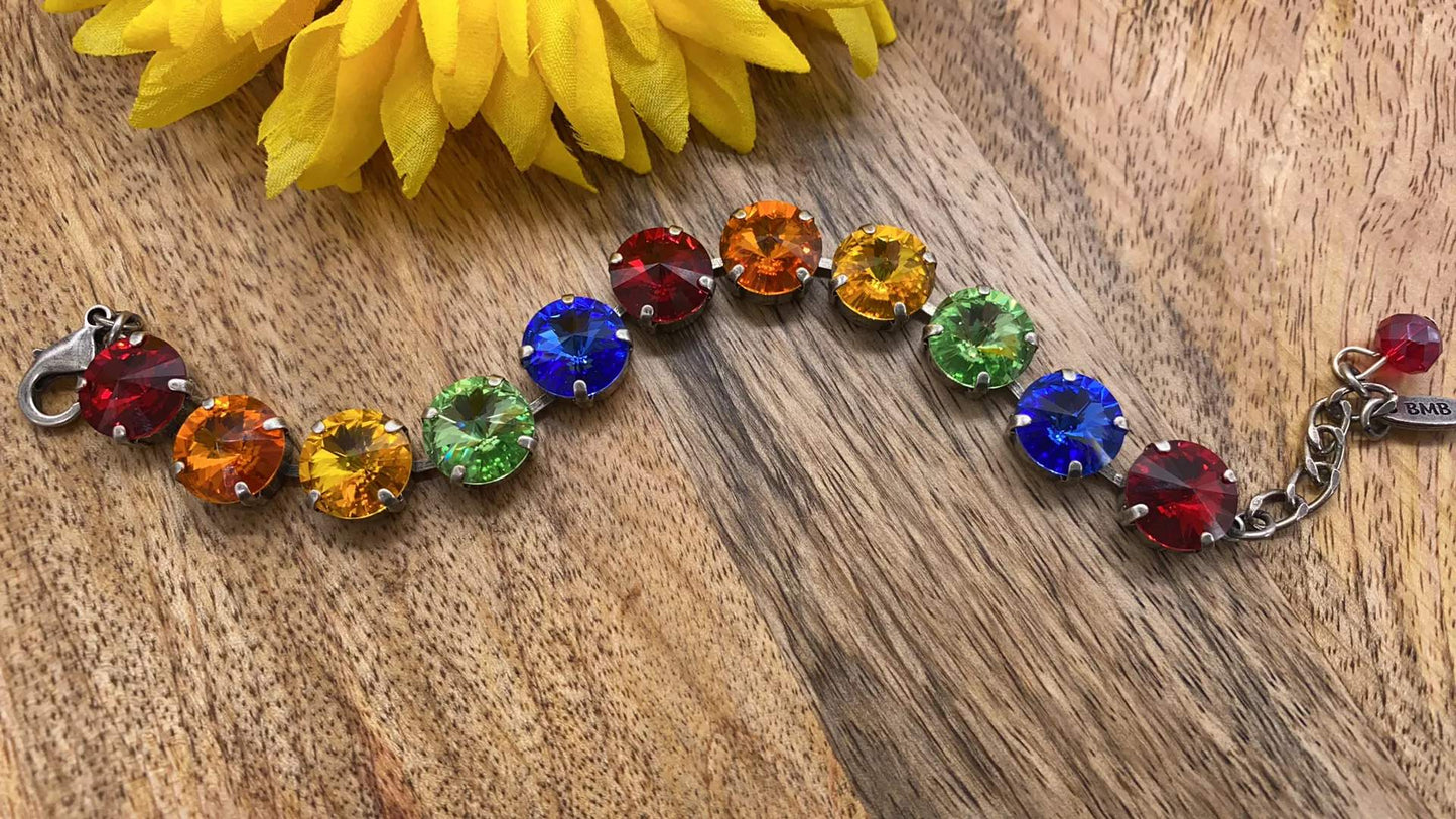 Rainbow 12mm Bracelet