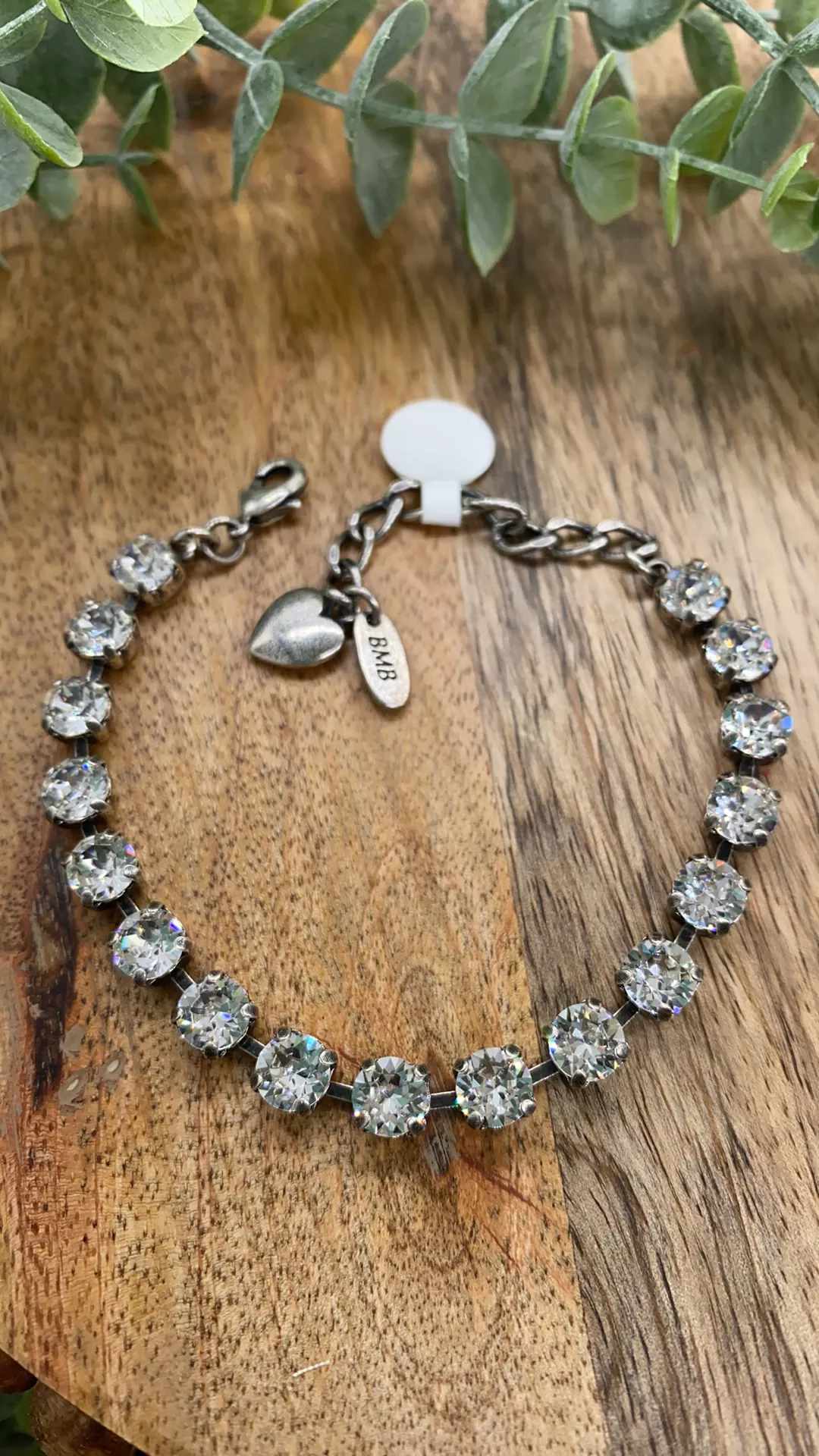 Crystal Clear 6mm Bracelet