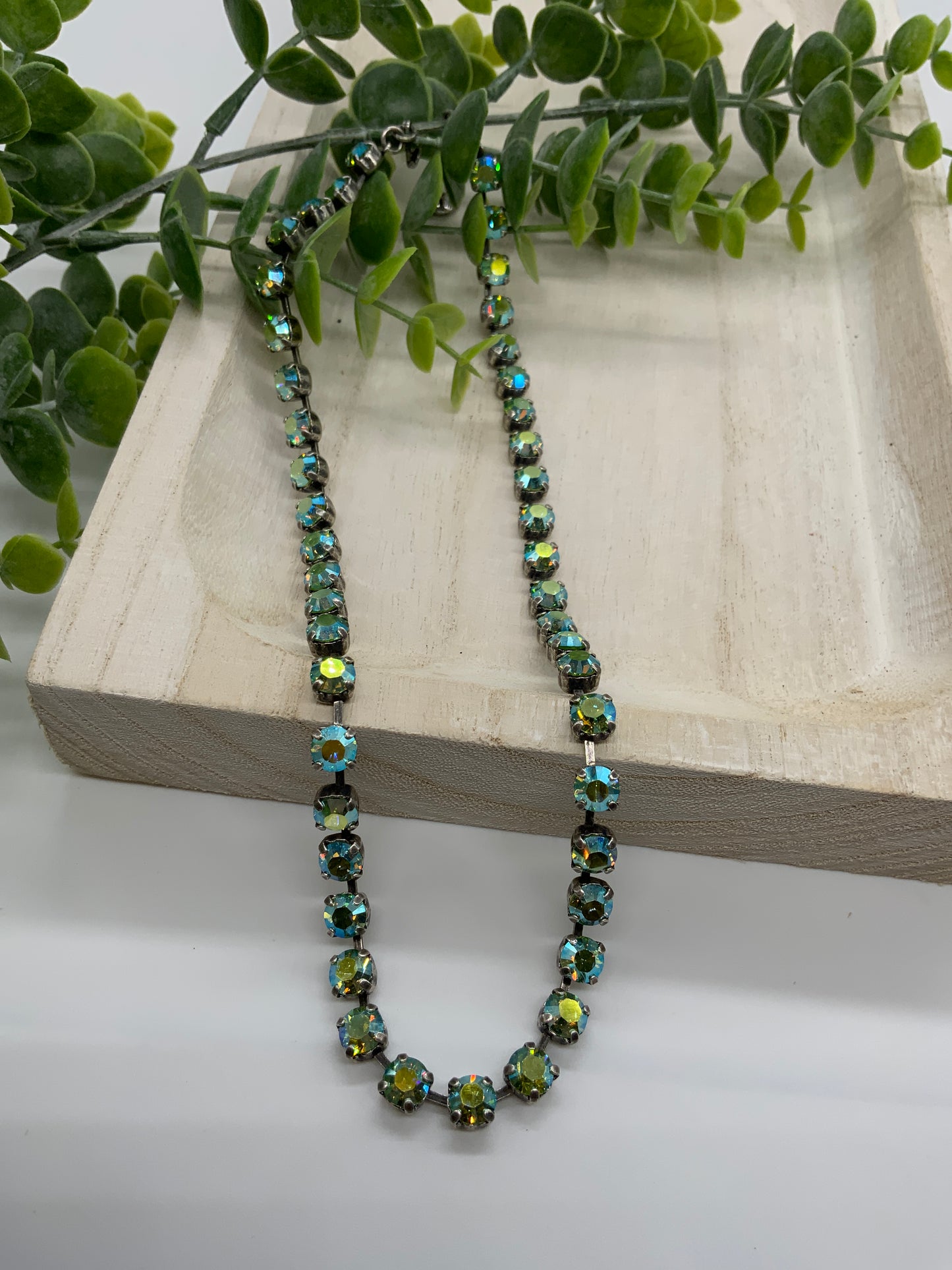 Brilliant Green 6mm Necklace
