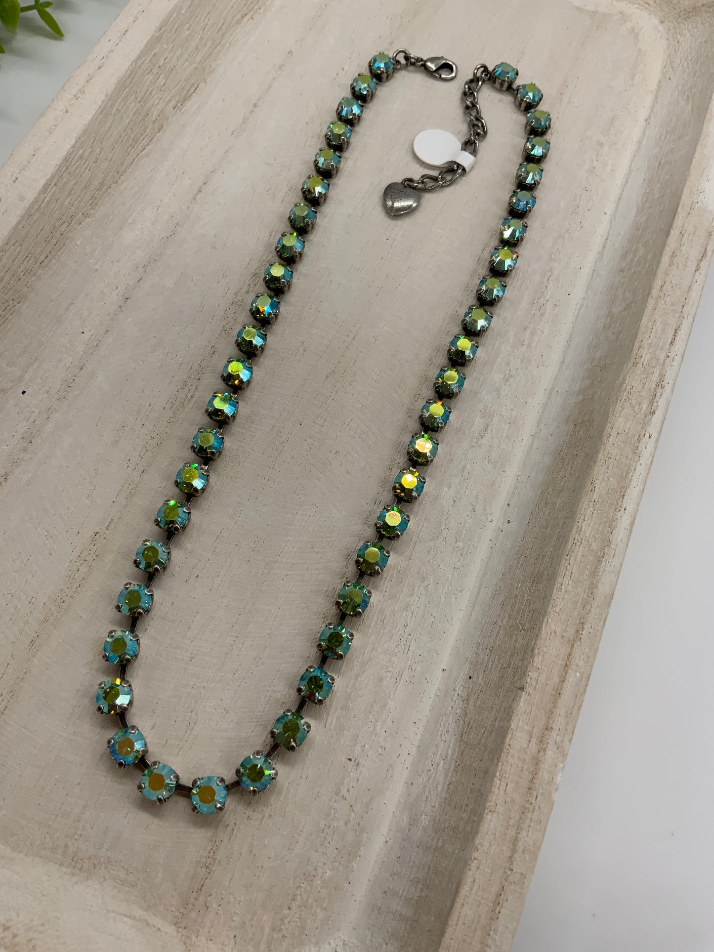 Brilliant Green 6mm Necklace