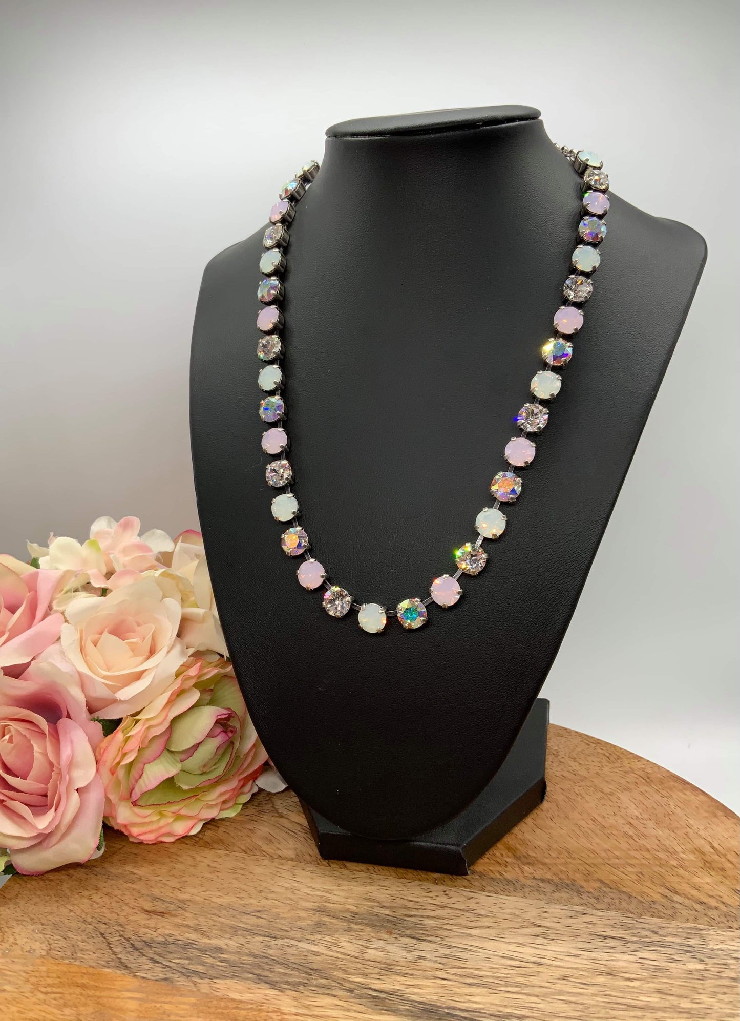 Cotton Candy Opal Necklace