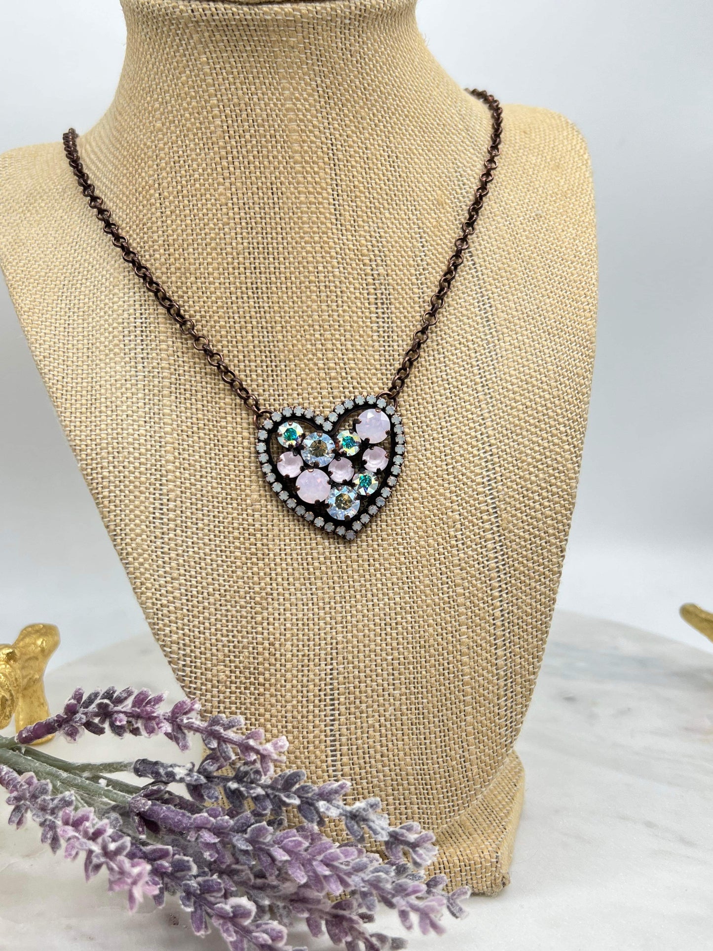 Bubblegum Heart Necklace