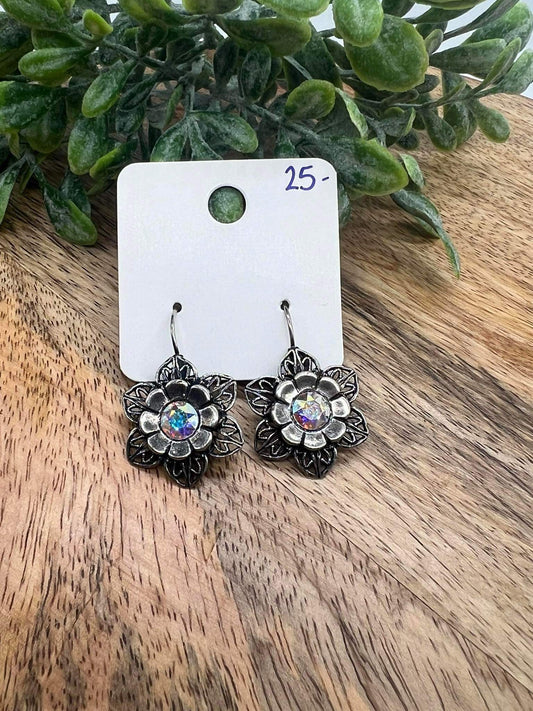 AB Flower Earrings