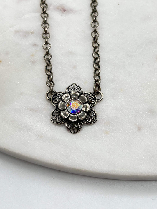 AB Flower Necklace