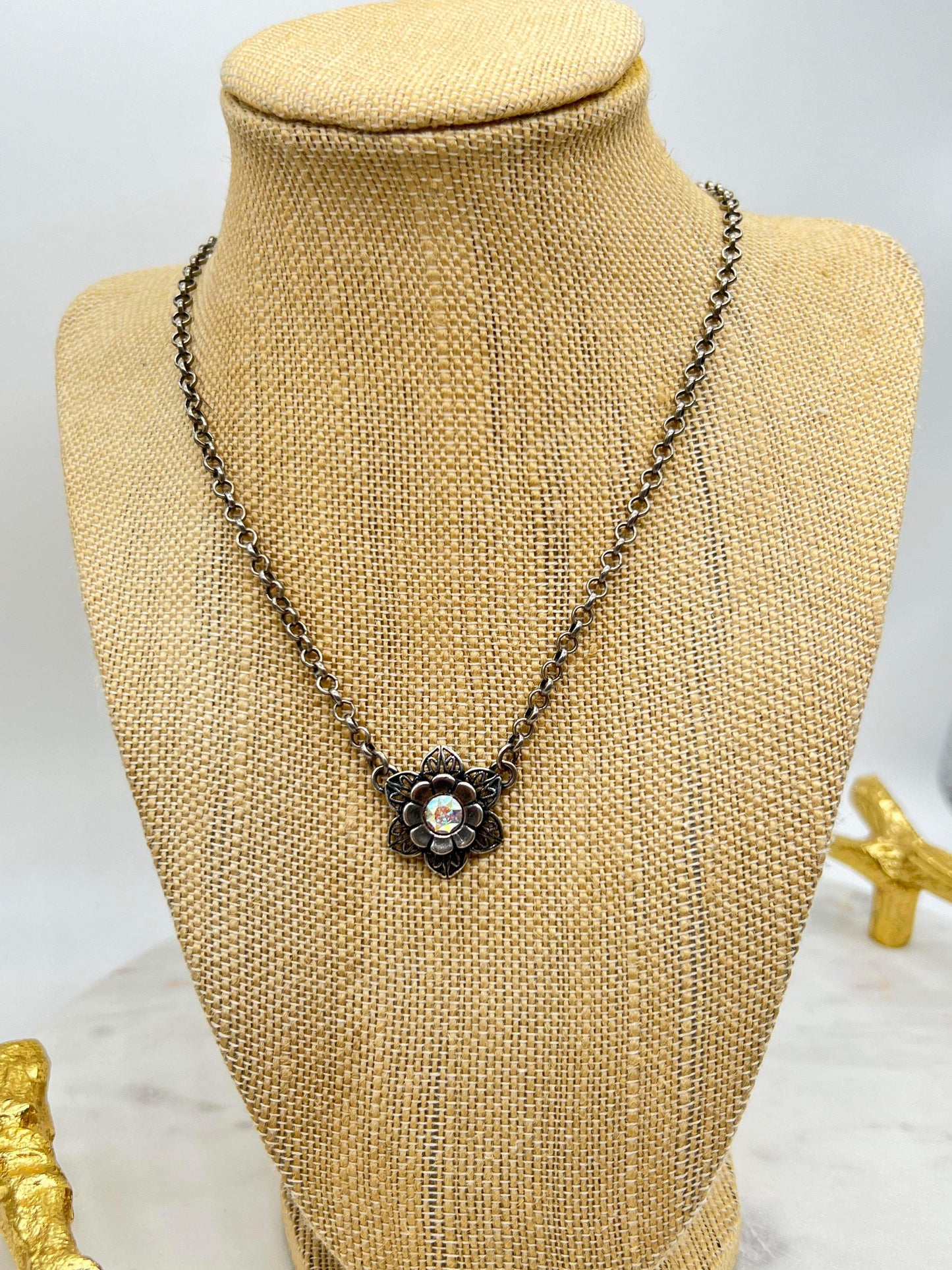 AB Flower Necklace