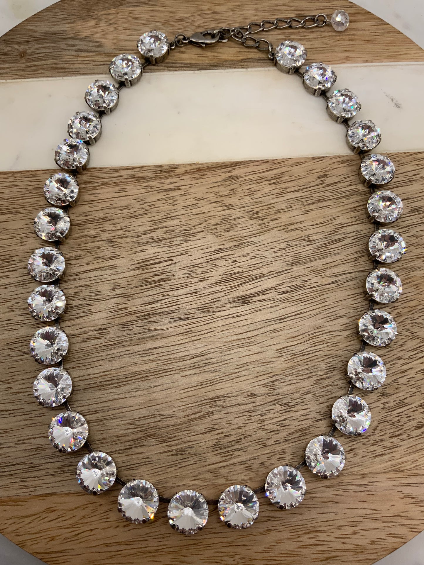 12mm Crystal Necklace