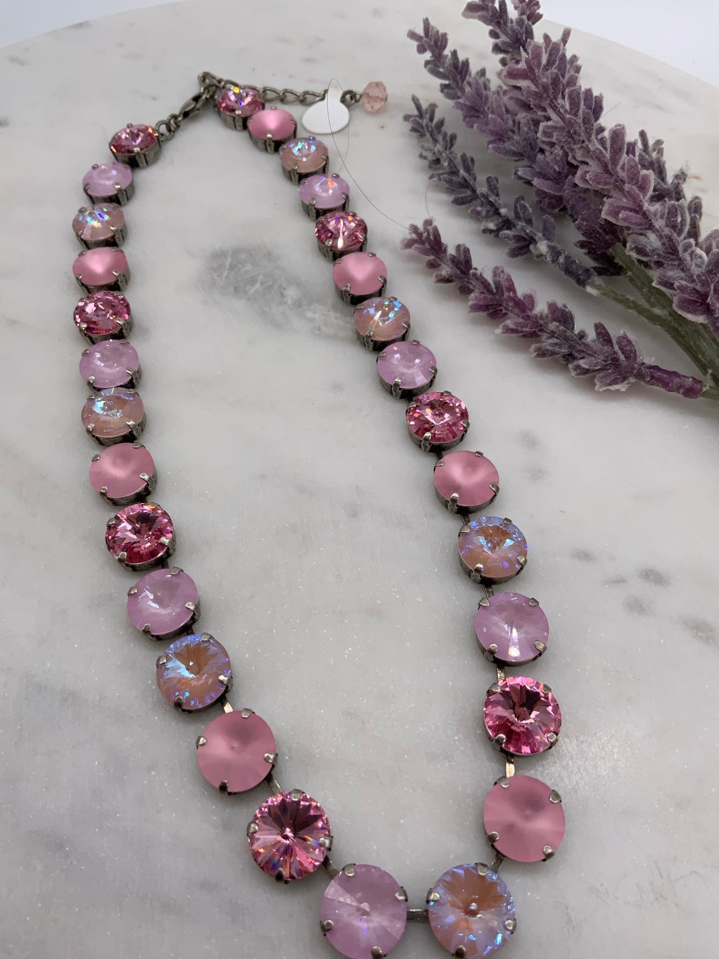 Pretty in Pink 12mm necklace