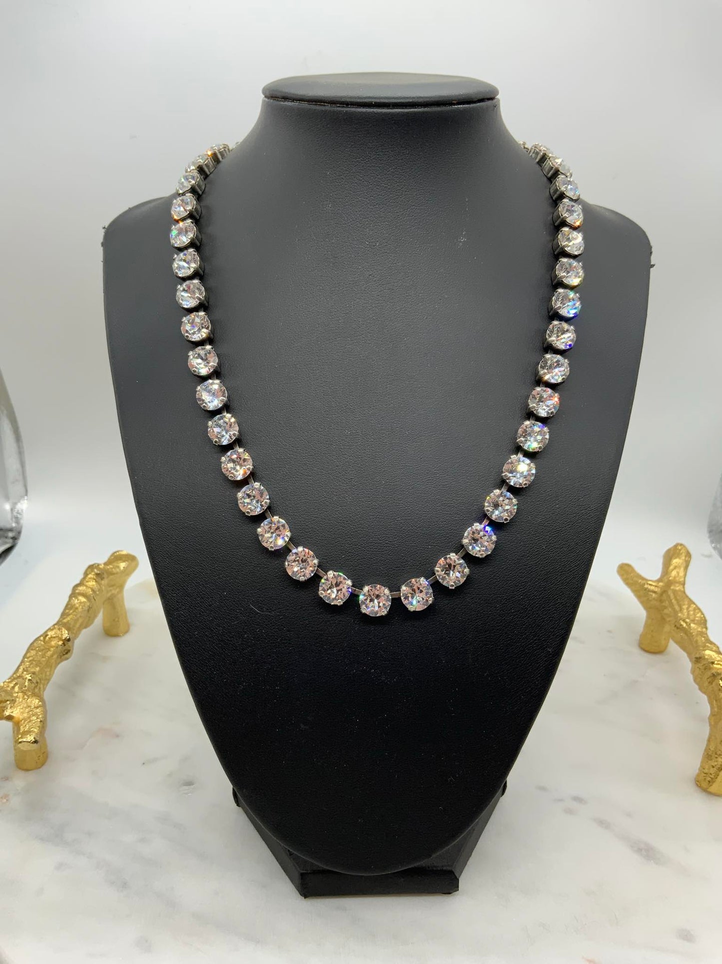 8mm Crystal Necklace