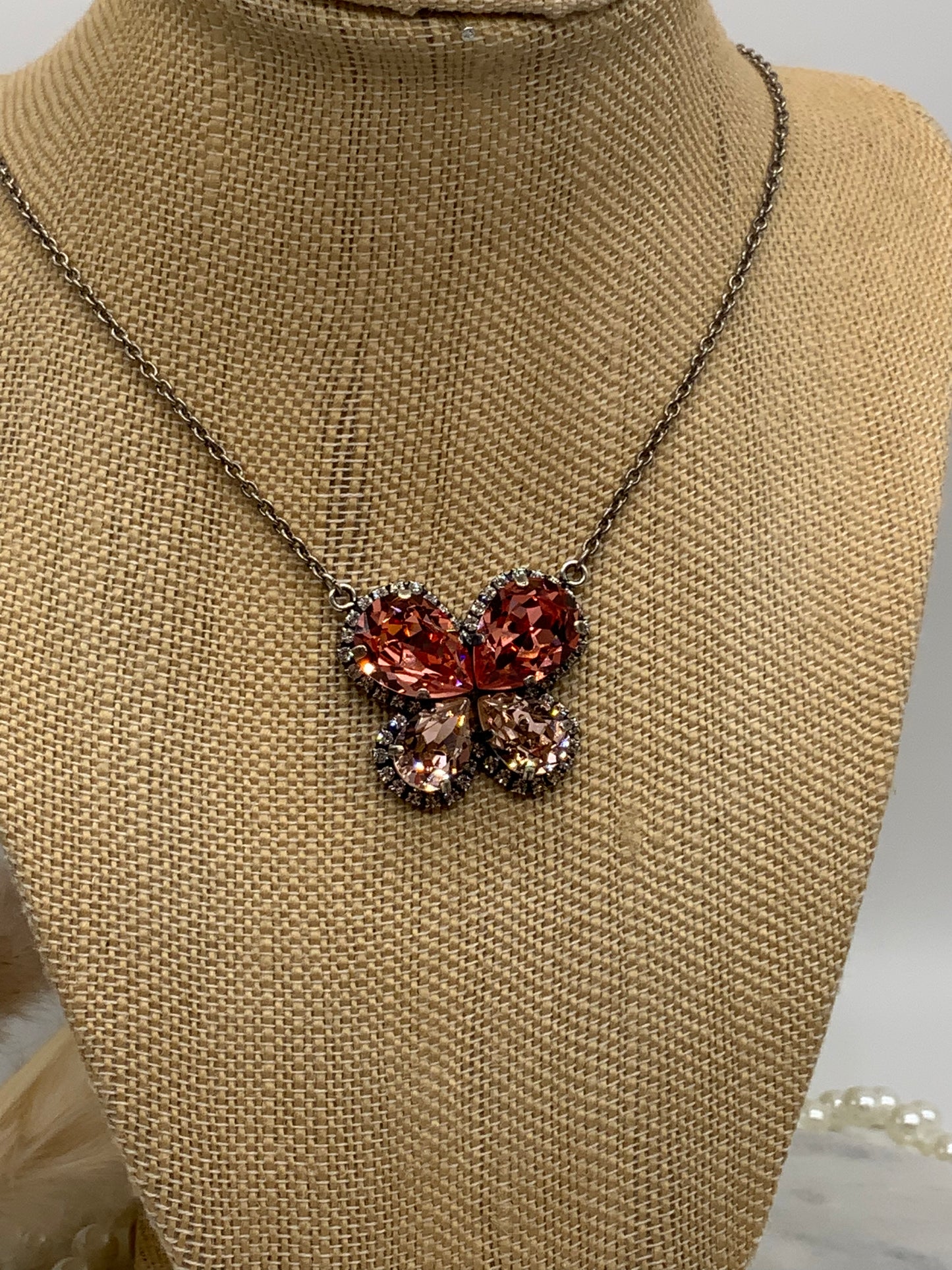 Mixed Color Butterfly Necklace 🦋