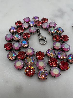 Coral and Pink Necklace