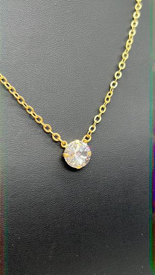Single Crystal Necklace