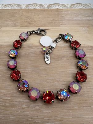 Coral and Pink Bracelet