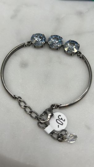 Crystal Blue Bracelet