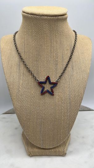 USA Star Necklace 🇺🇸