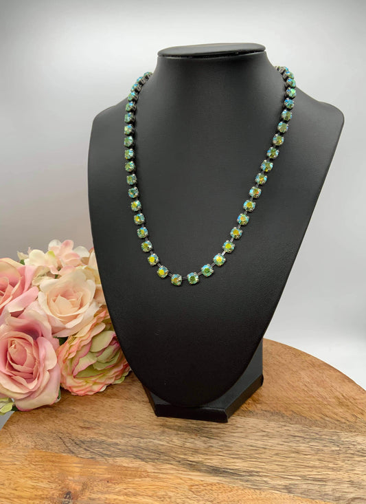 Brilliant Green 6mm Necklace